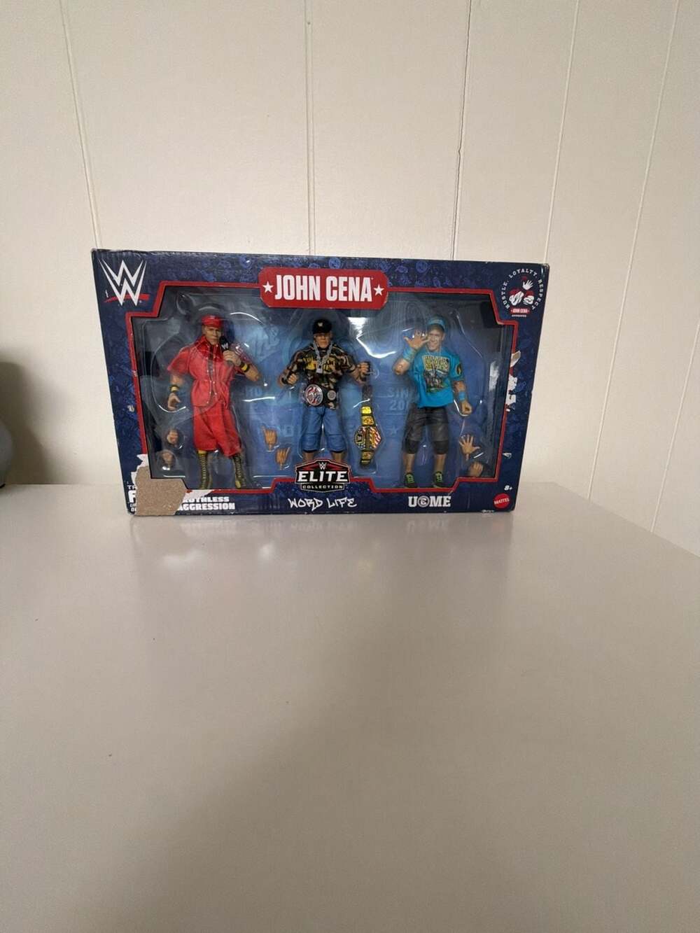 Mattel WWE Elite Collection John Cena 3-Figure Pack